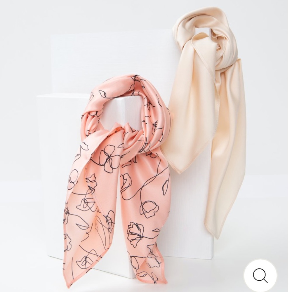 Hair scarf duo